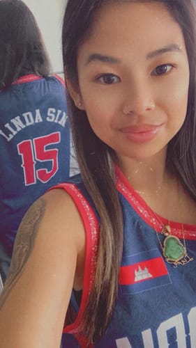 Customer photo review of Cambodia Custom Basketball Jersey