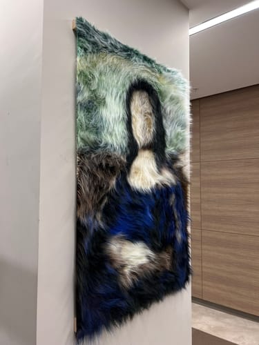 Customer photo review of Fluffy Mona Lisa
