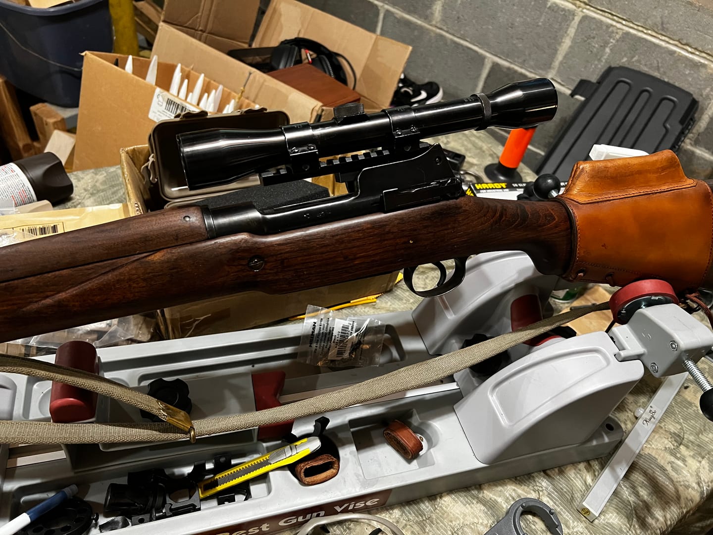 Customer photo review of Low-Profile Picatinny Scope Mount for Enfield P14 (Pattern 1914) and M1917 No Drill-Tap