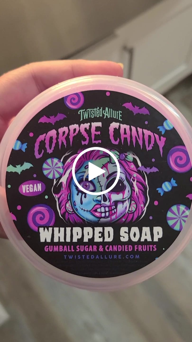 Customer video review of Corpse Candy Whipped Soap