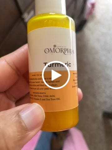 Customer video review of Mini Turmeric Wash