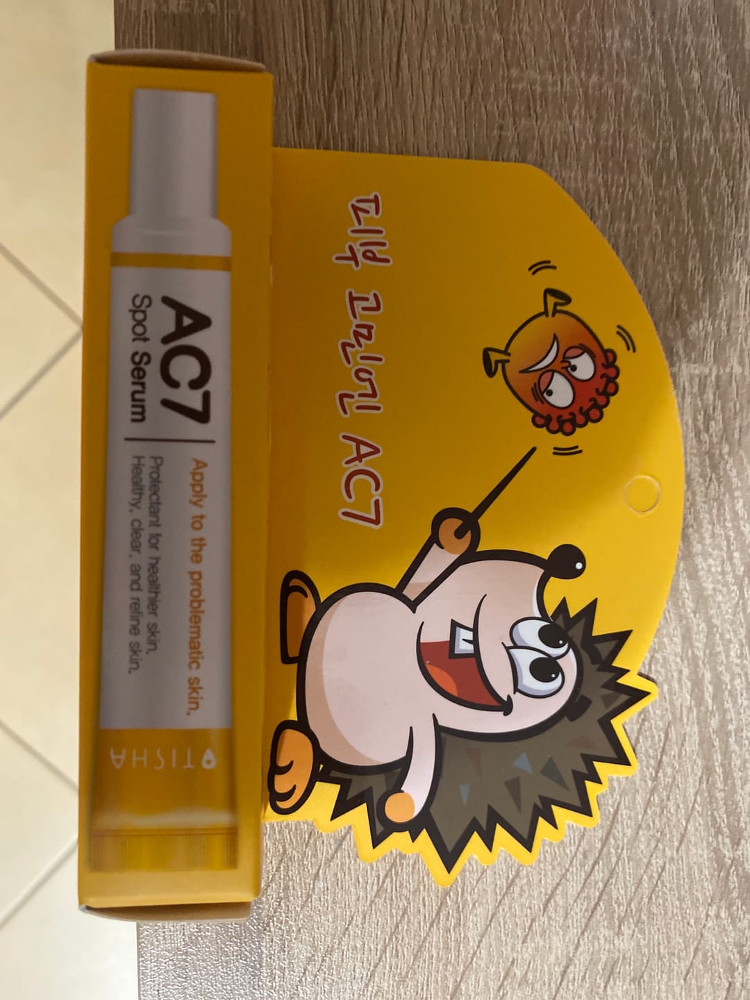 Customer photo review of Dr. Tisha AC7 Анти акне серум с микроигли