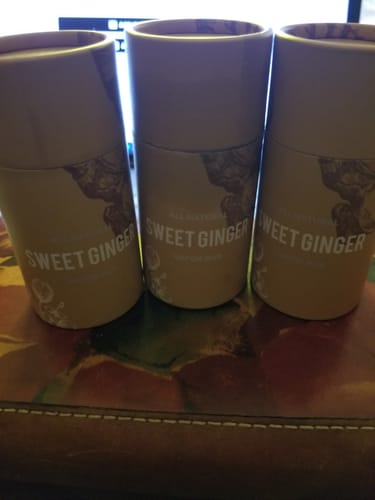 Customer photo review of North Carolina Sweet Ginger Rub