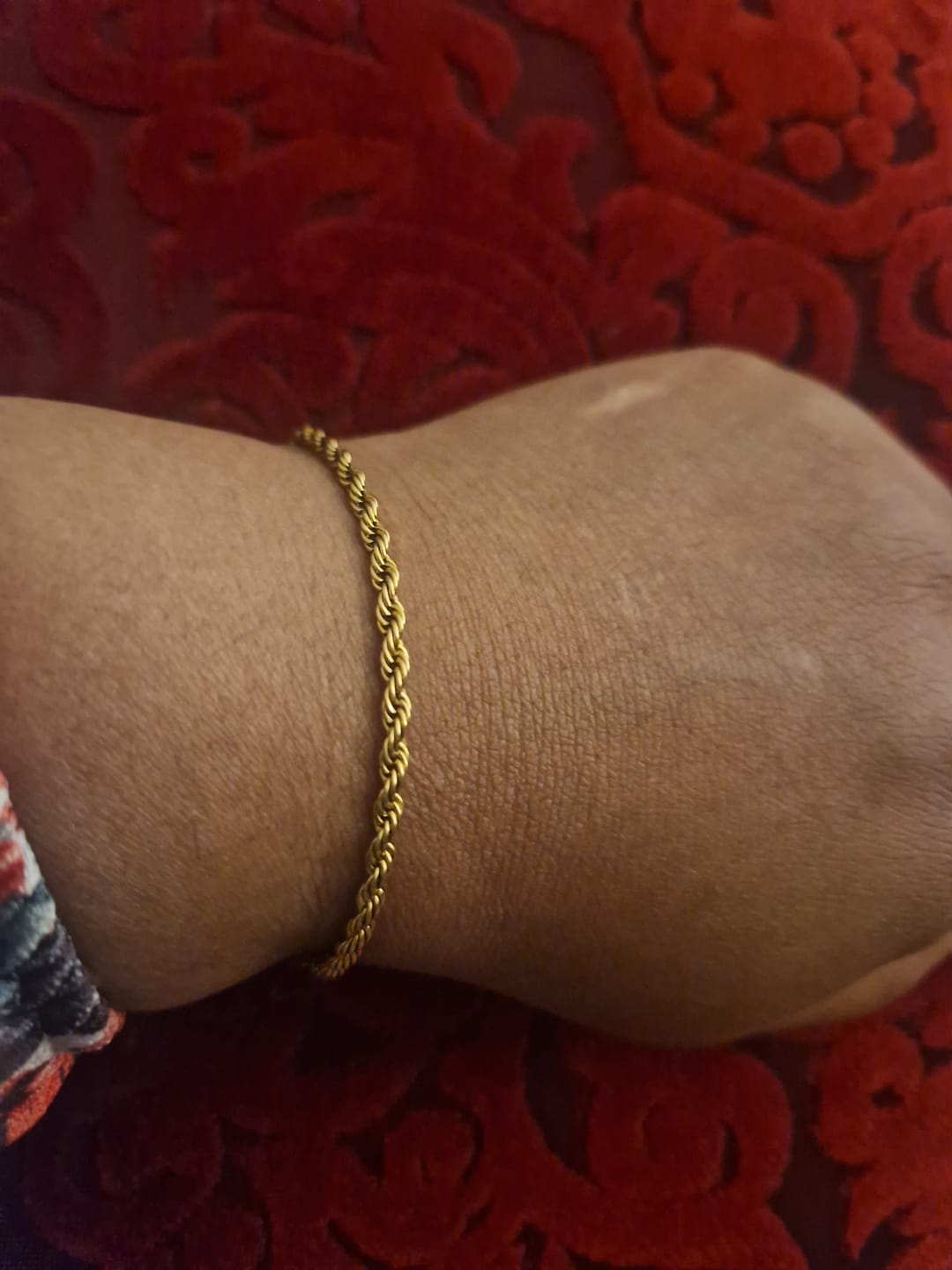 Customer photo review of Rope Bracelet