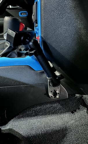 Customer photo review of JL/JLU UNIVERSAL ACCESSORY MOUNT