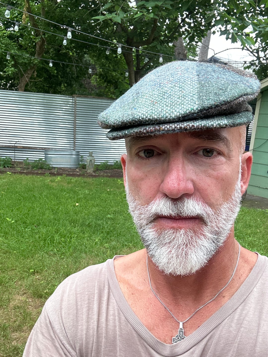 Customer photo review of Tweed Vintage Flat Cap