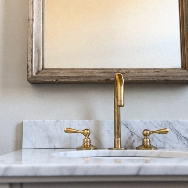Customer photo review of TRIAZADESIGNS HANDCRAFTED BRASS FAUCET