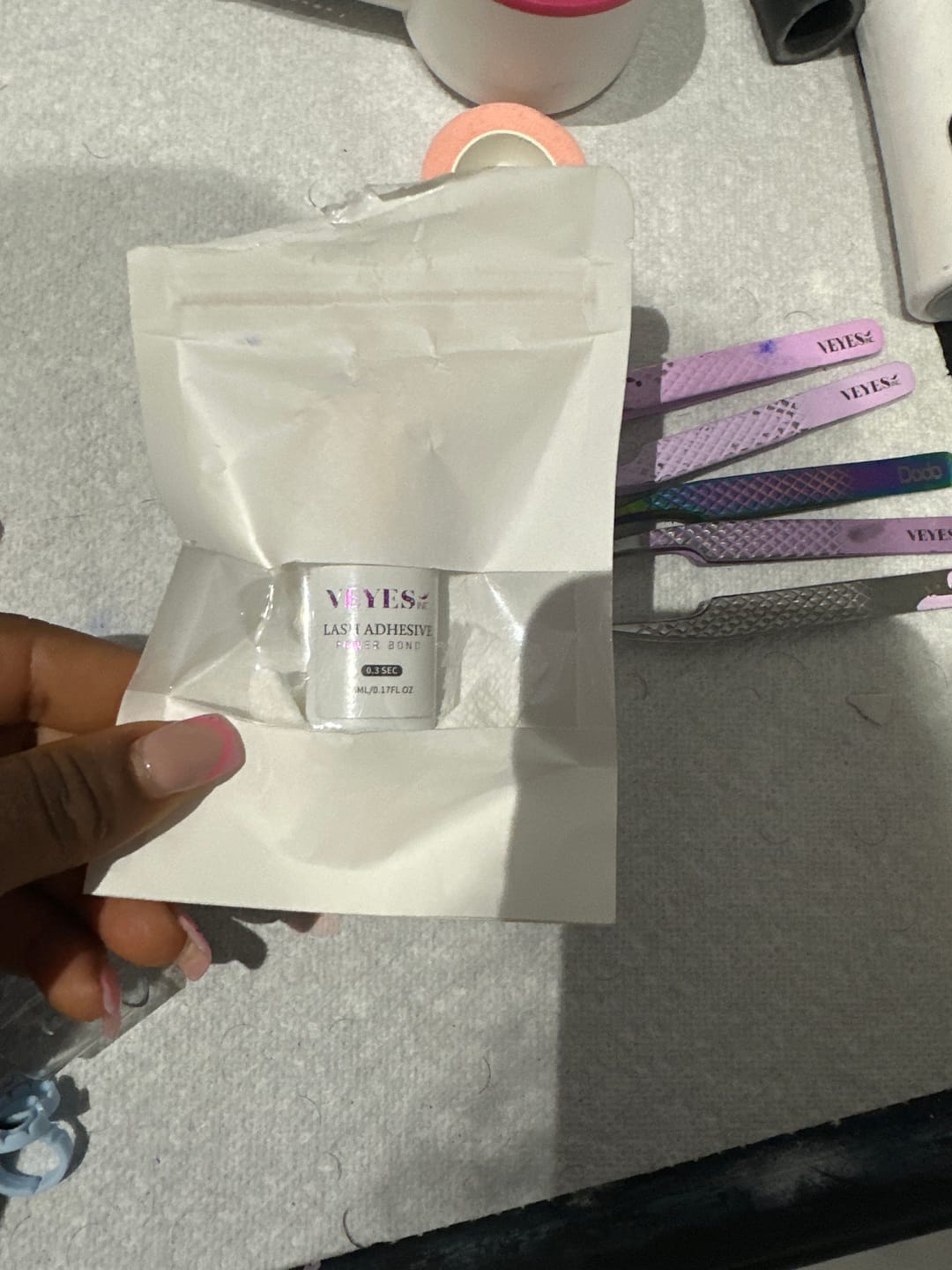 Customer photo review of Power Bond - Lash Extension Glue
