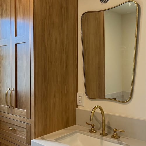 Customer photo review of TRIAZADESIGNS HANDCRAFTED BRASS FAUCET