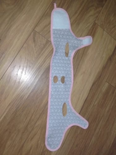 Customer photo review of Chin Up Mask