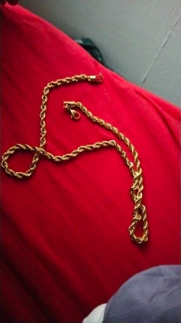 Customer photo review of Rope Chain (Gold) 5MM
