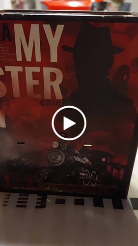 Customer photo review of Book Nook Train Mistery
