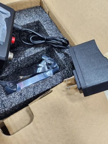 Customer photo review of The PrintPeak Handheld Inkjet Printer — for Multi-Surface Printing