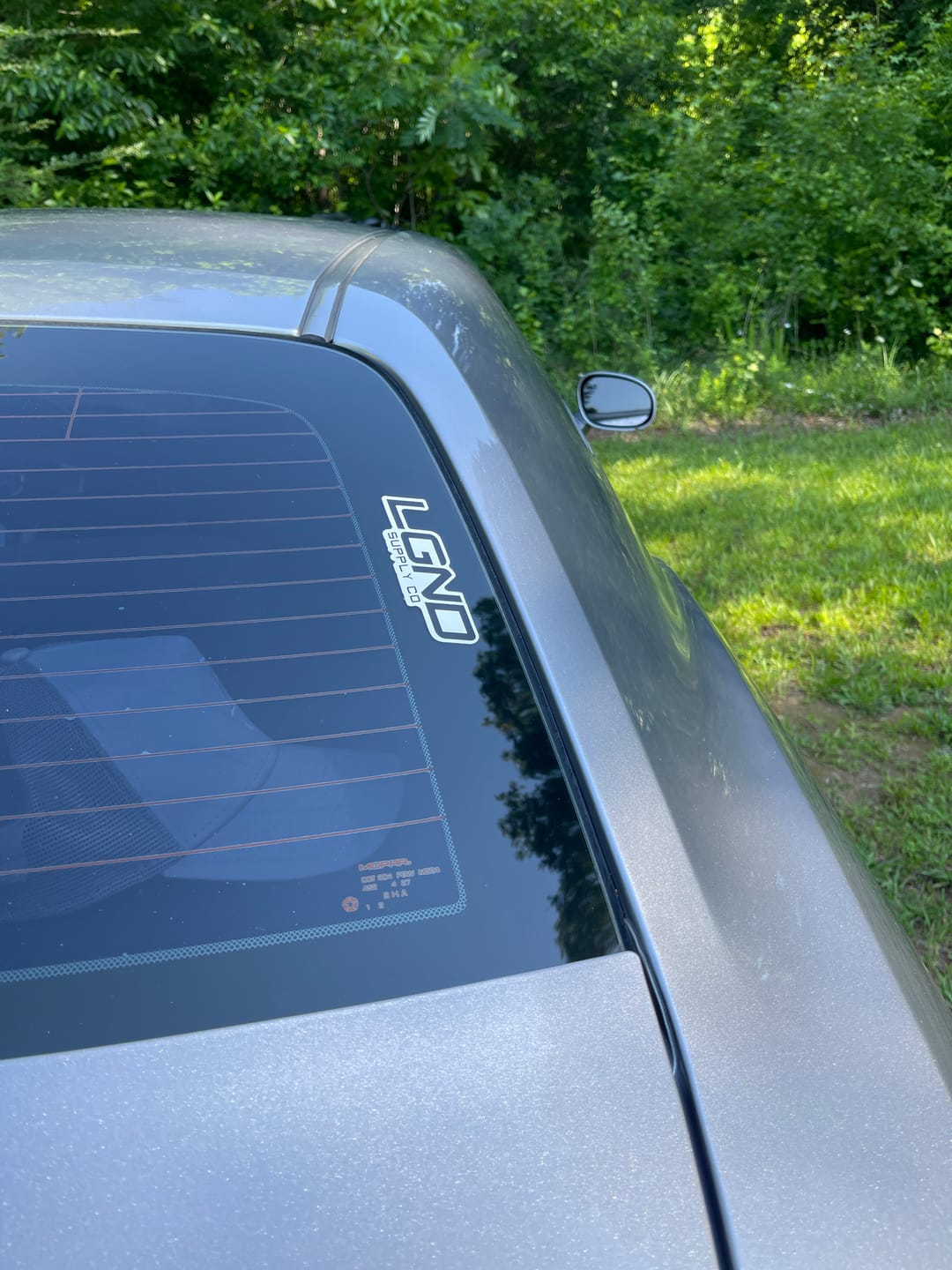Customer photo review of LGND Decal
