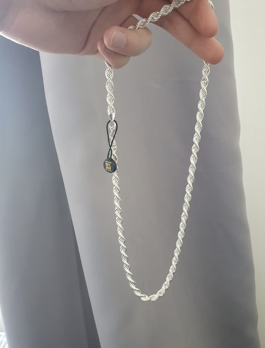 Customer photo review of Cordell Halsband 4mm - 925 Silver