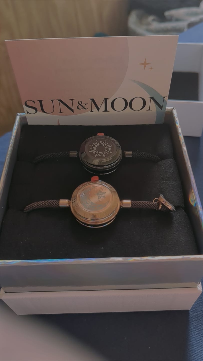 Customer photo review of Sun & Moon Couples Bracelets
