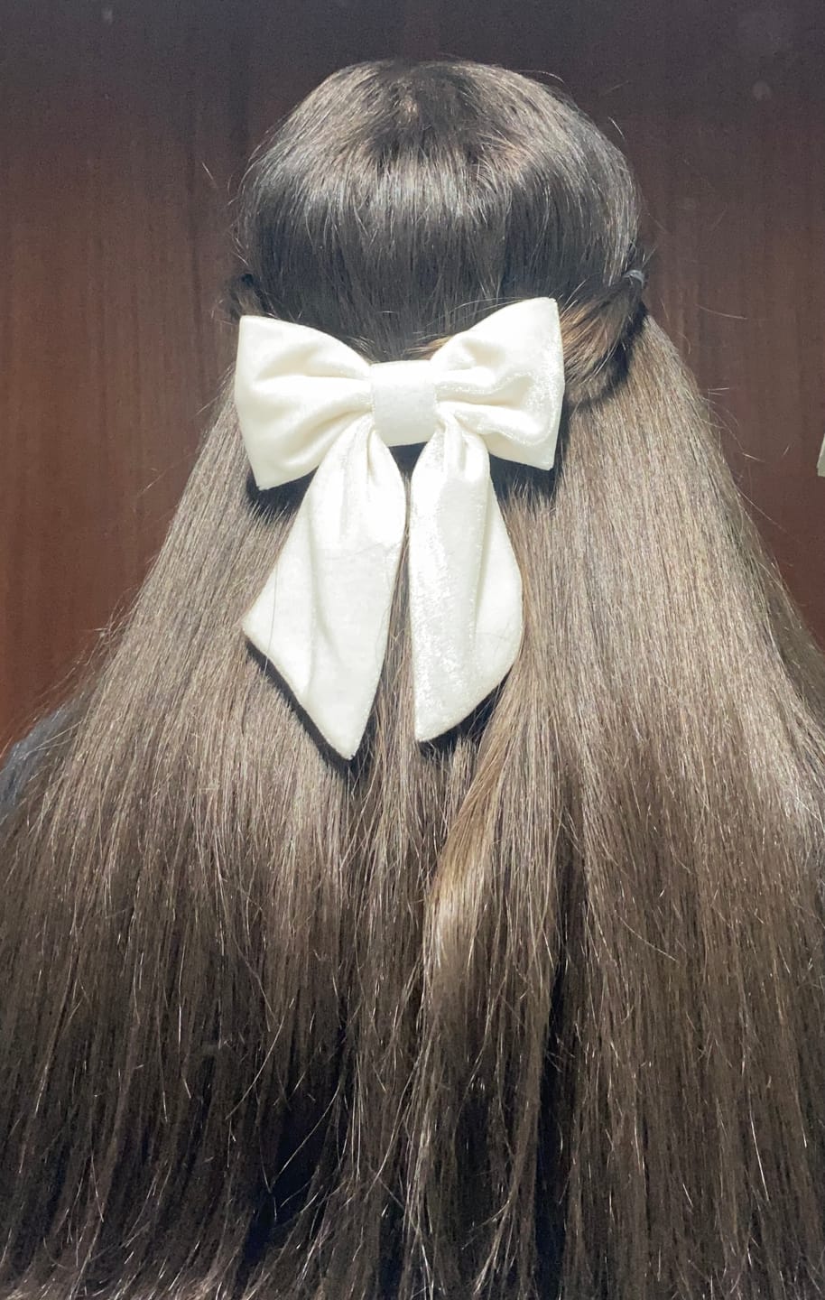 Customer photo review of MOÑO - MINI LARGE VELVET BOWS