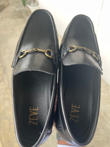 Customer photo review of Horsebit Moccasin Loafer - Solid Black