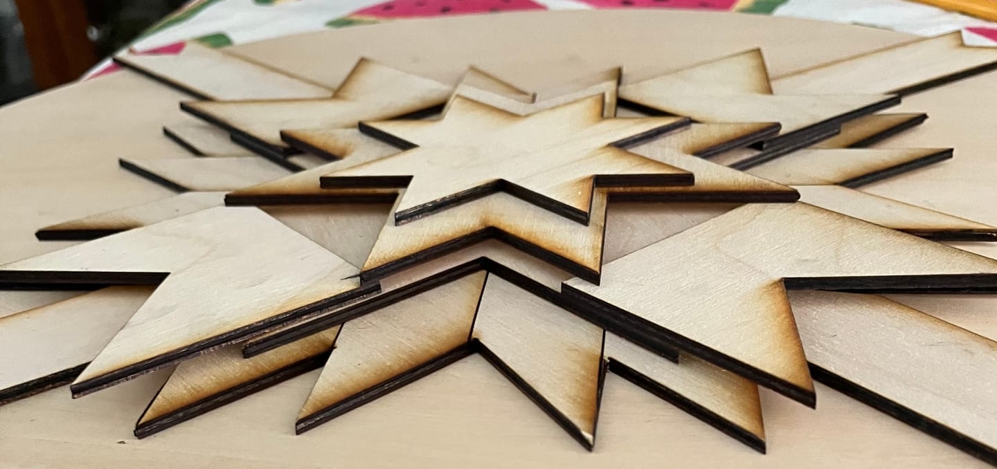 Customer photo review of Baltic Birch Sheets - Glowforge Ready - B/BB Premium Wood 1/8" or 1/4" (3mm or 6mm)