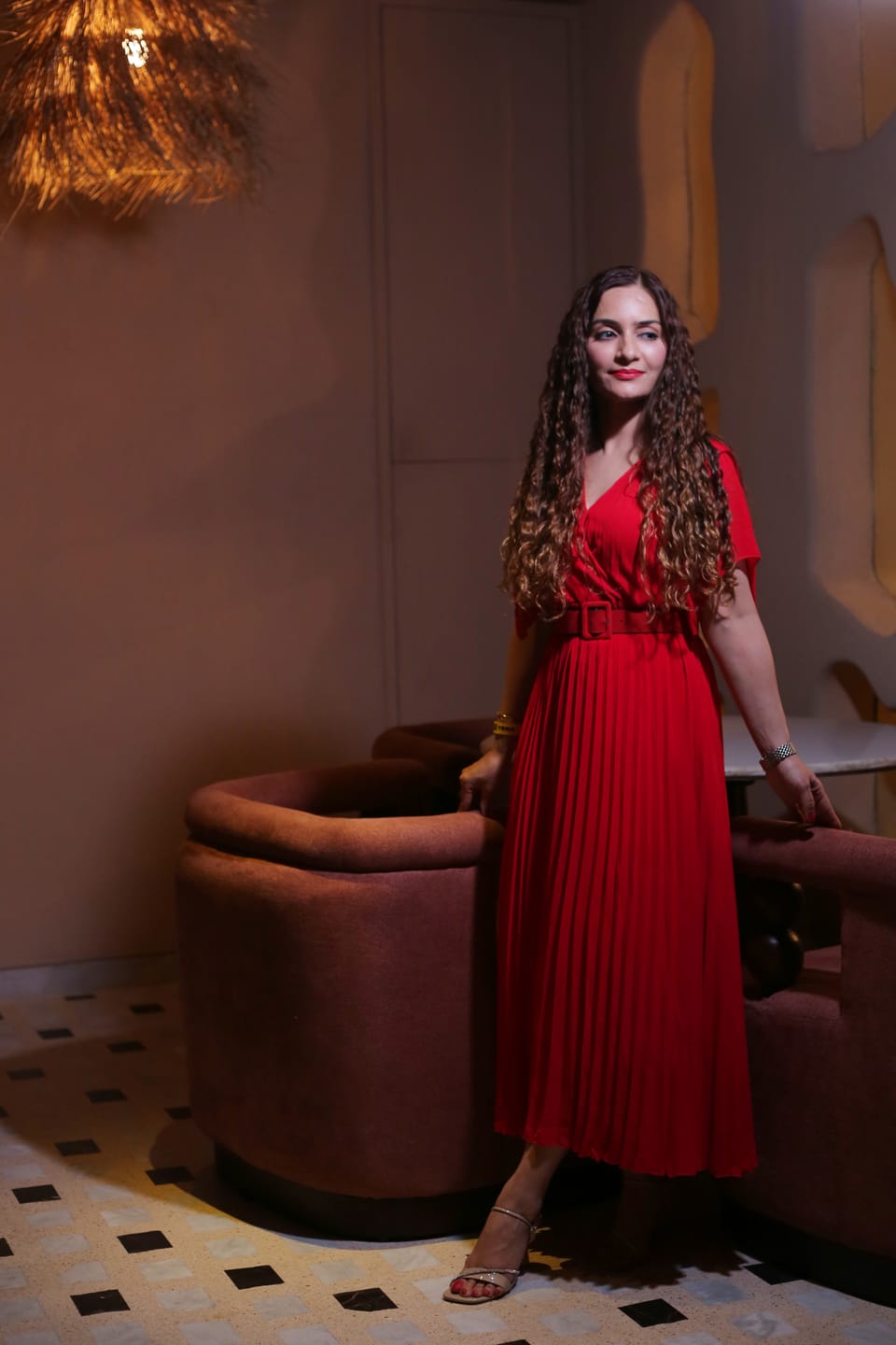 Customer photo review of Parota Statement Dress