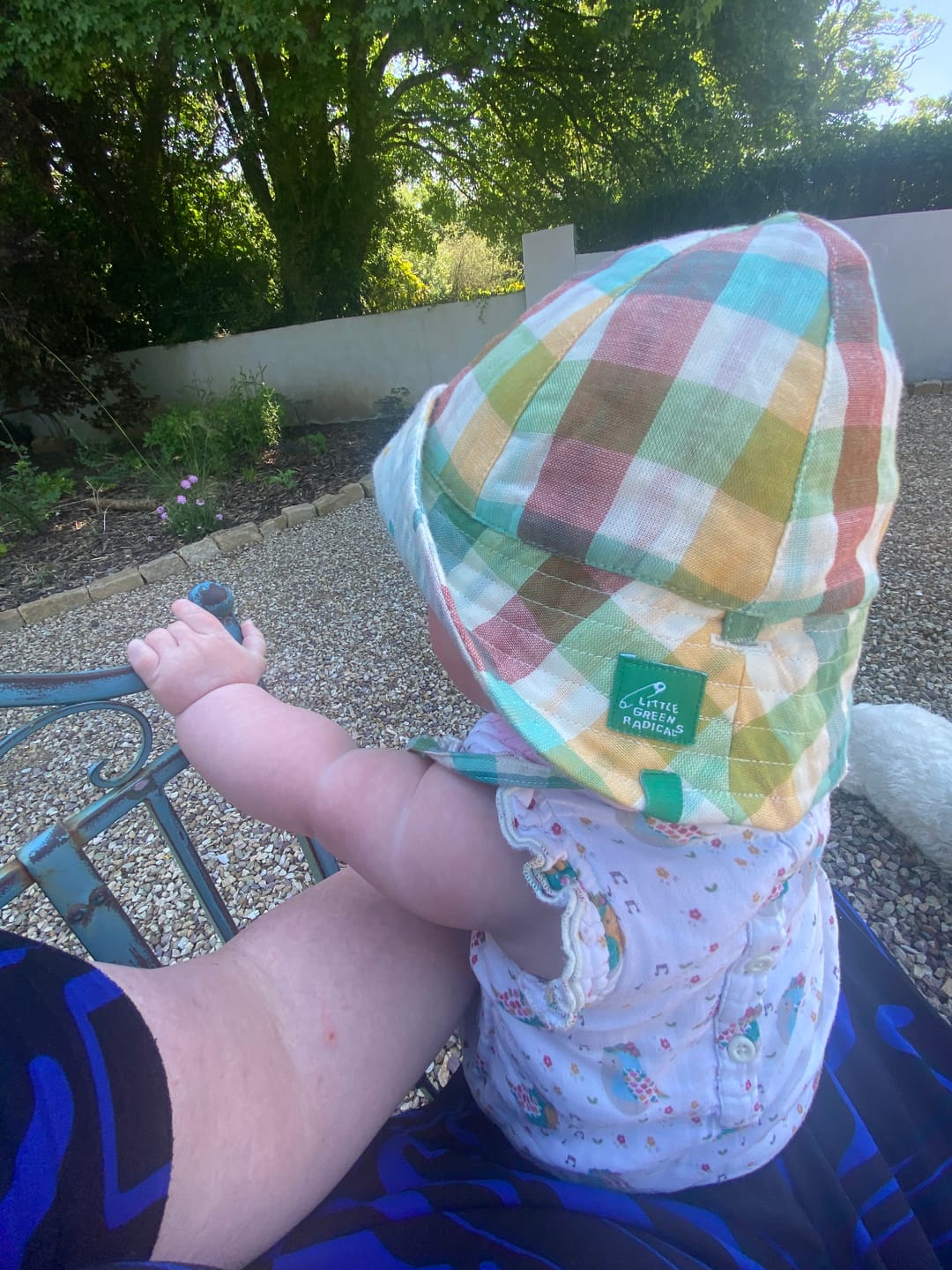 Customer photo review of Rainbow Reversible Sunhat