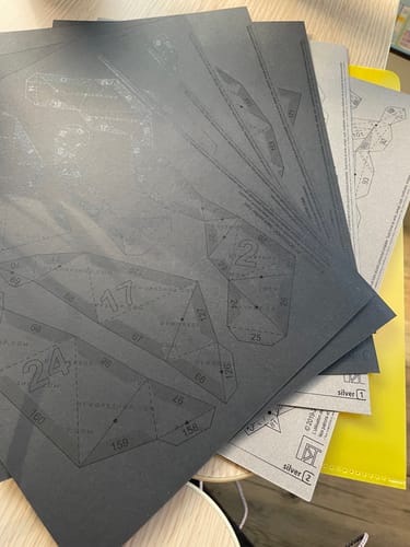 Customer photo review of Patrons Masque Black Panther (pdf)