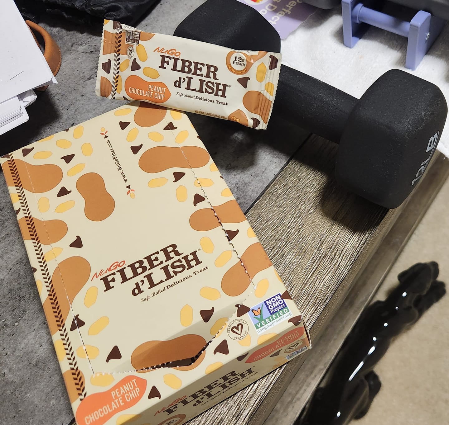 Customer photo review of Peanut Chocolate Chip