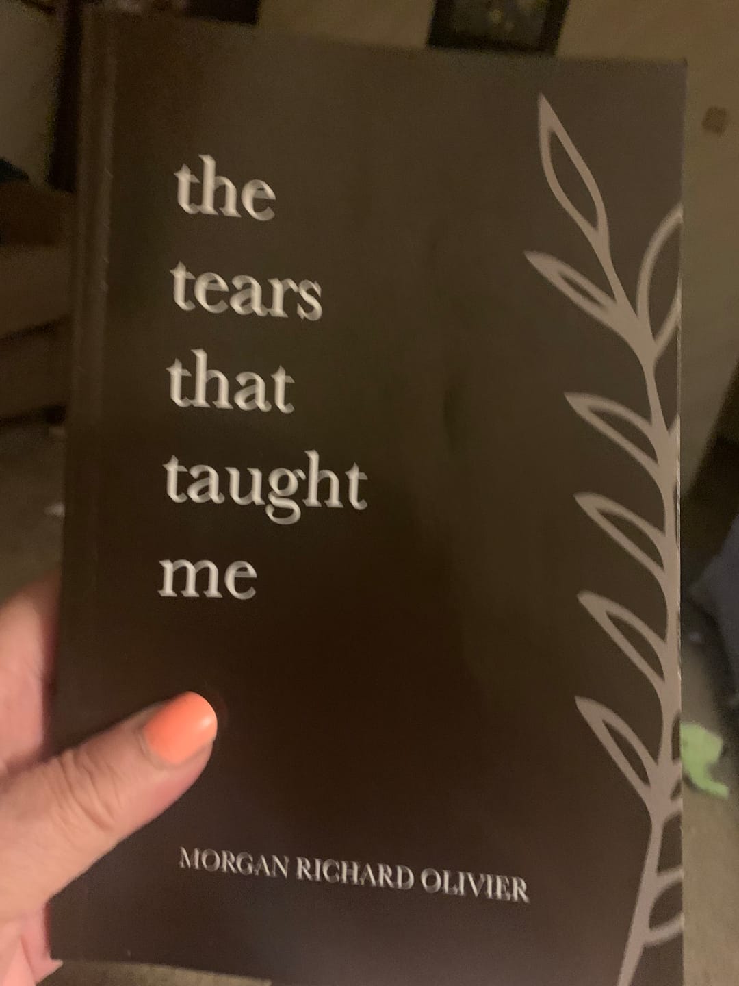 Customer photo review of The Tears That Taught Me (Paperback)