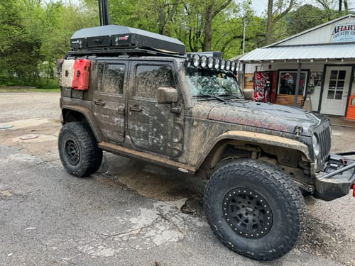 Customer photo review of MEK Removable Trail Armor: JKU