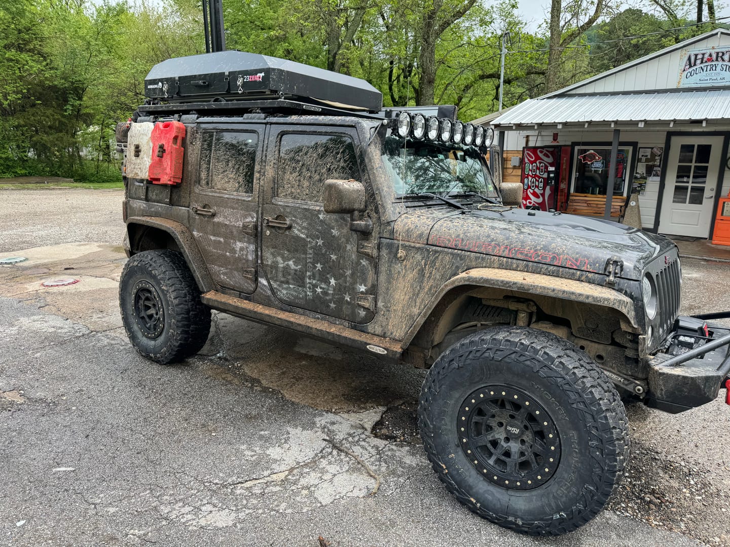 Customer photo review of MEK Removable Trail Armor: JKU