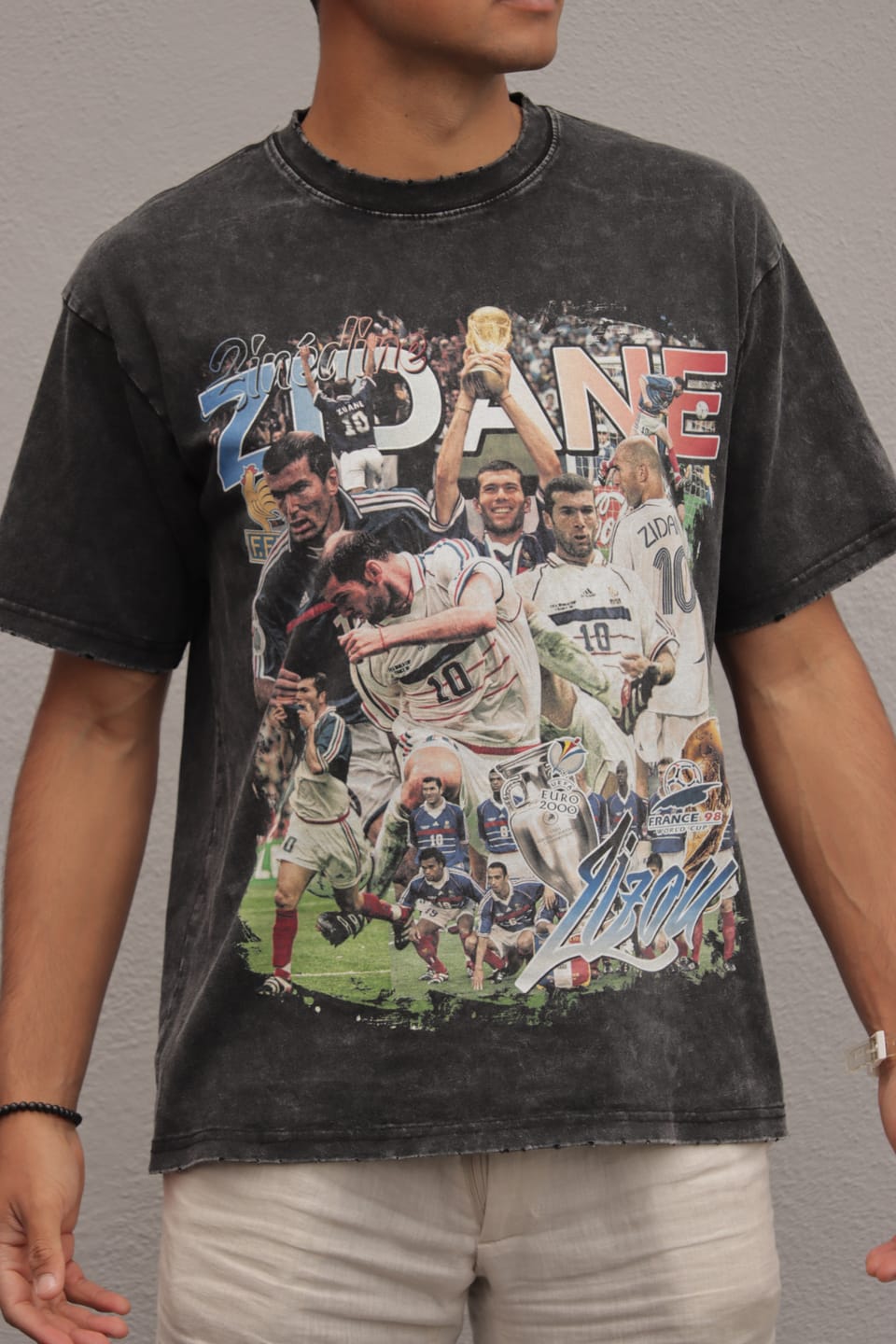 Customer photo review of ZINEDINE ZIDANE TEE