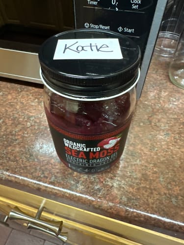 Customer photo review of Electric Dragon Sea Moss Gel