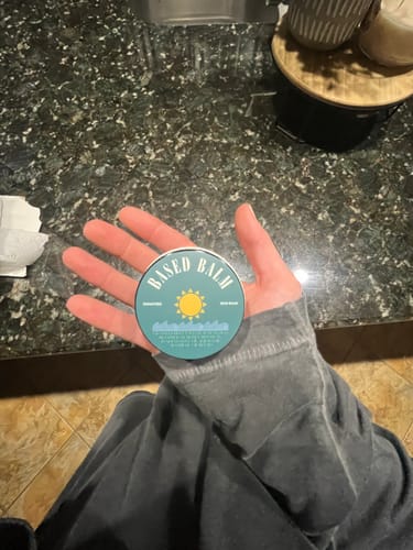 Customer photo review of Based Balm’s Signature Tallow Balm