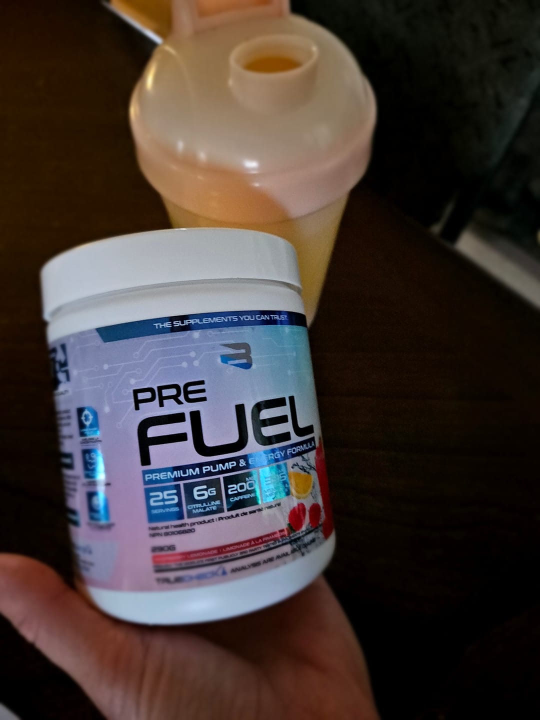 Customer photo review of Believe - Pre Fuel 290g