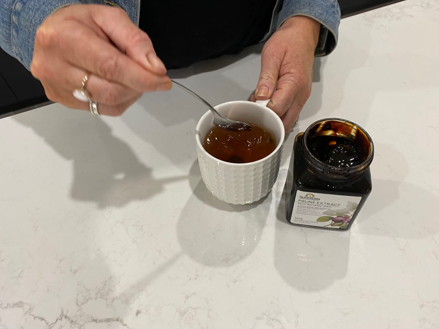 Customer photo review of 🌿 Sunraysia Prune Extract - Natural constipation relief 🌿
