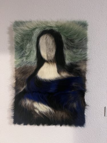 Customer photo review of Fluffy Mona Lisa
