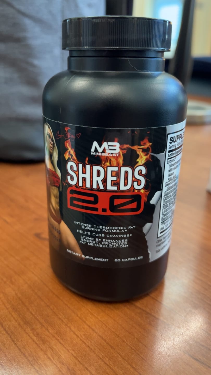 Customer photo review of Shreds 2.0 (Daytime Fat Burner)