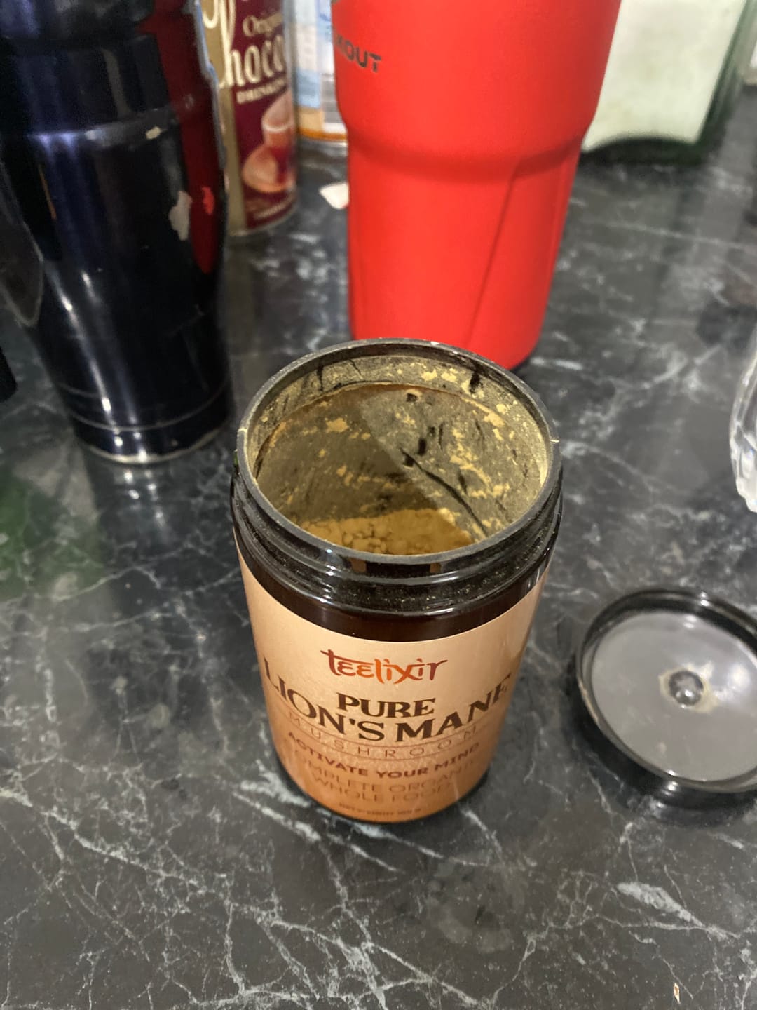 Customer photo review of Teelixir Organic Pure Lion's Mane