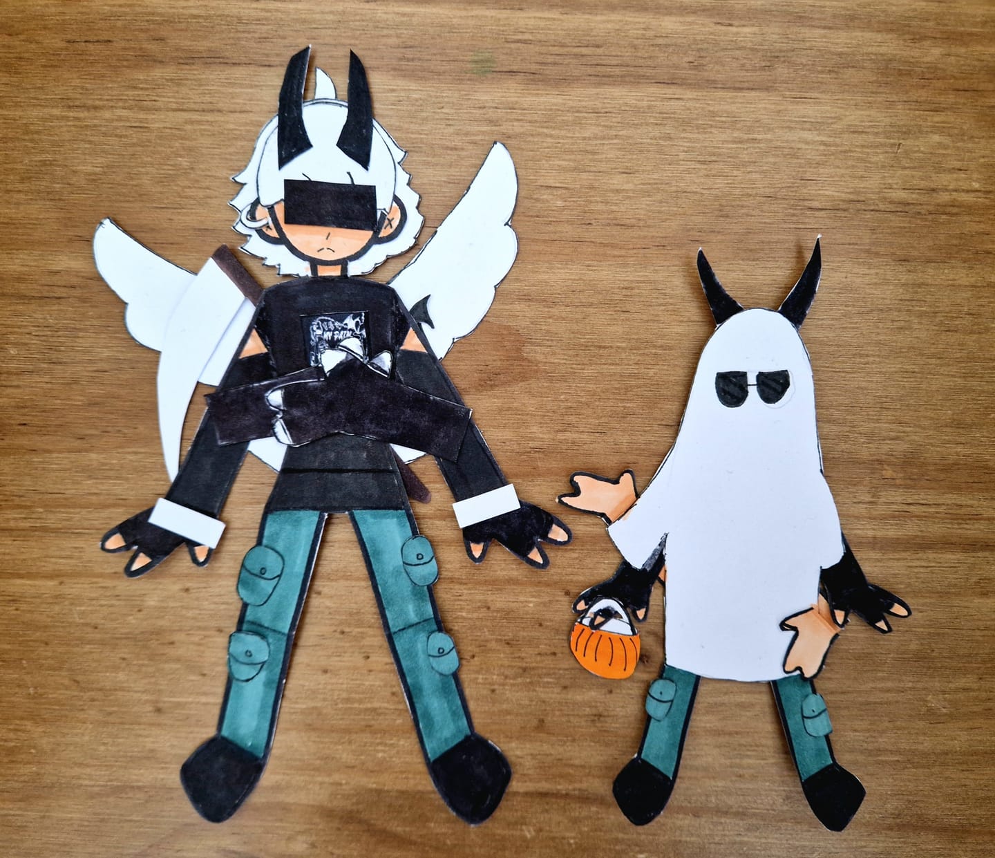 Customer photo review of Paper Doll Templates PDF