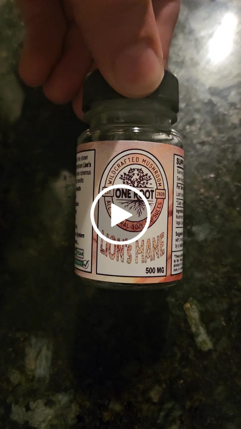 Customer video review of Lion's Mane Capsules: 30ct