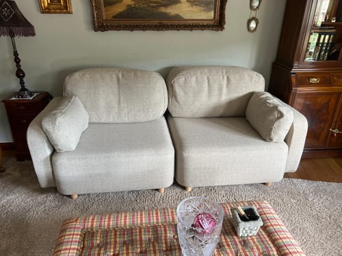 Customer photo review of Cojín para sofá