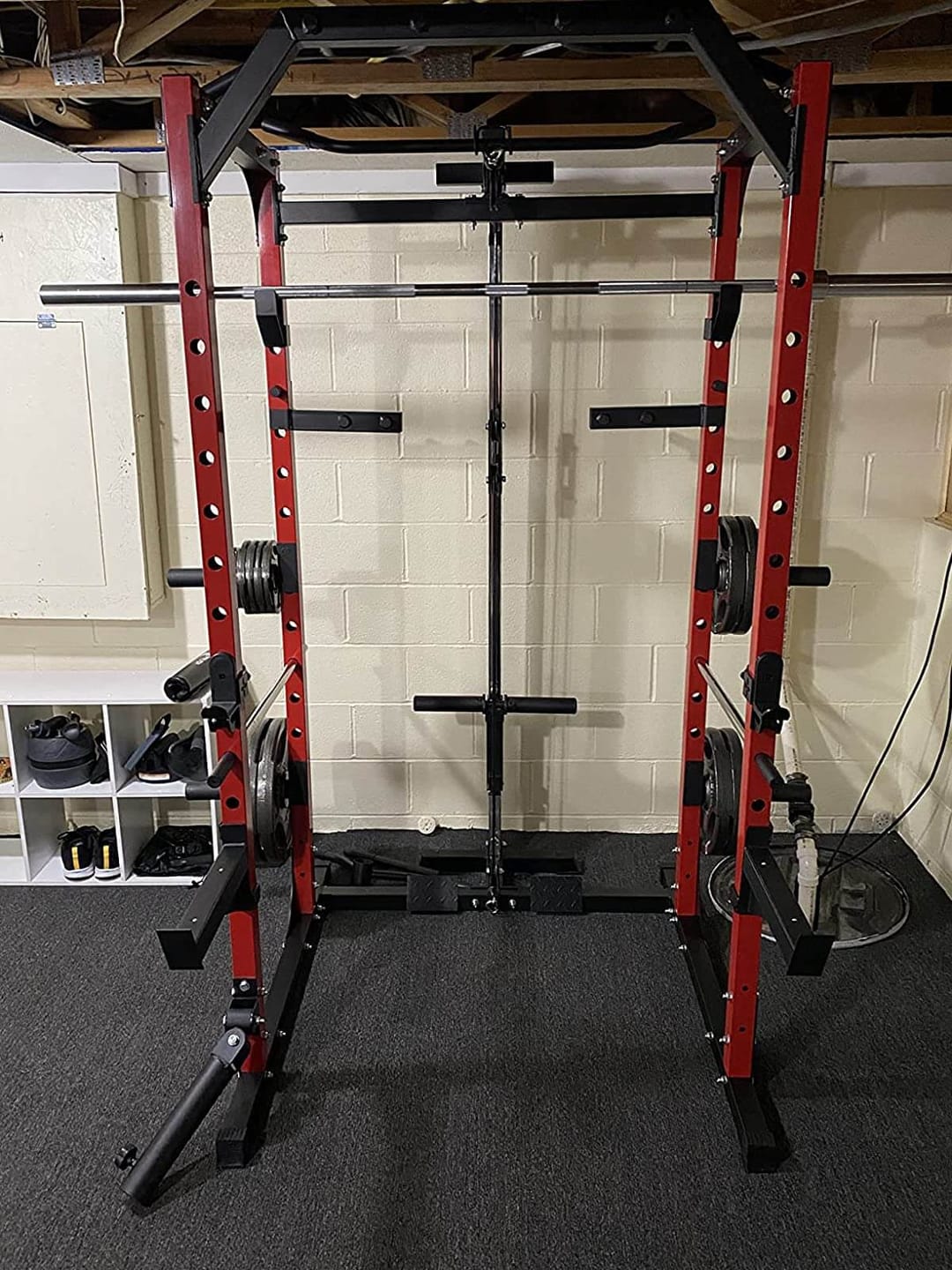 Customer photo review of F4 Power Rack with Lat Pull Down System
