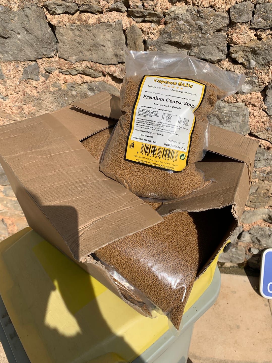Customer photo review of PREMIUM COARSE PELLETS - ALLTECH COPPENS