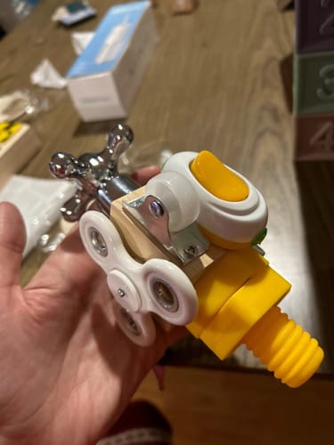 Customer photo review of Montessori Lern & Spielwürfel