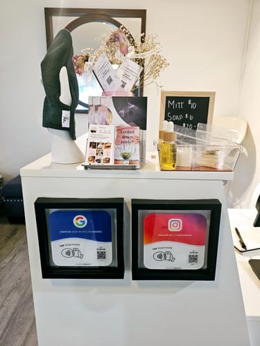 Customer photo review of Google Reviews - Plate