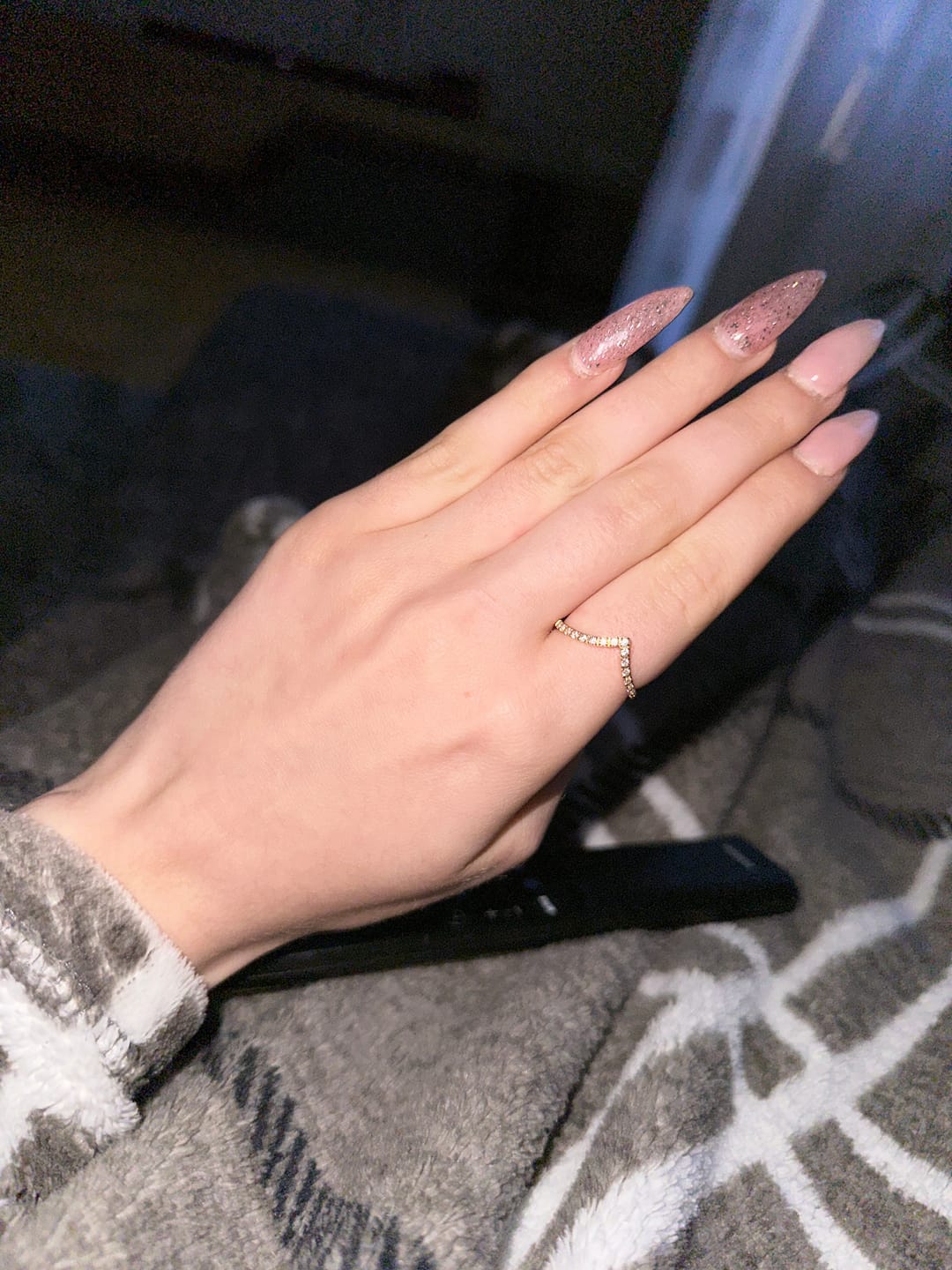 Customer photo review of Crown Ring | 18K vergoldet