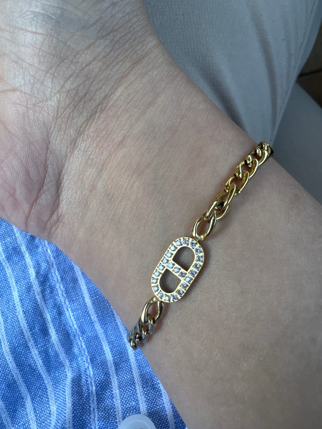 Customer photo review of Prestige 2 Armband | 18K vergoldet