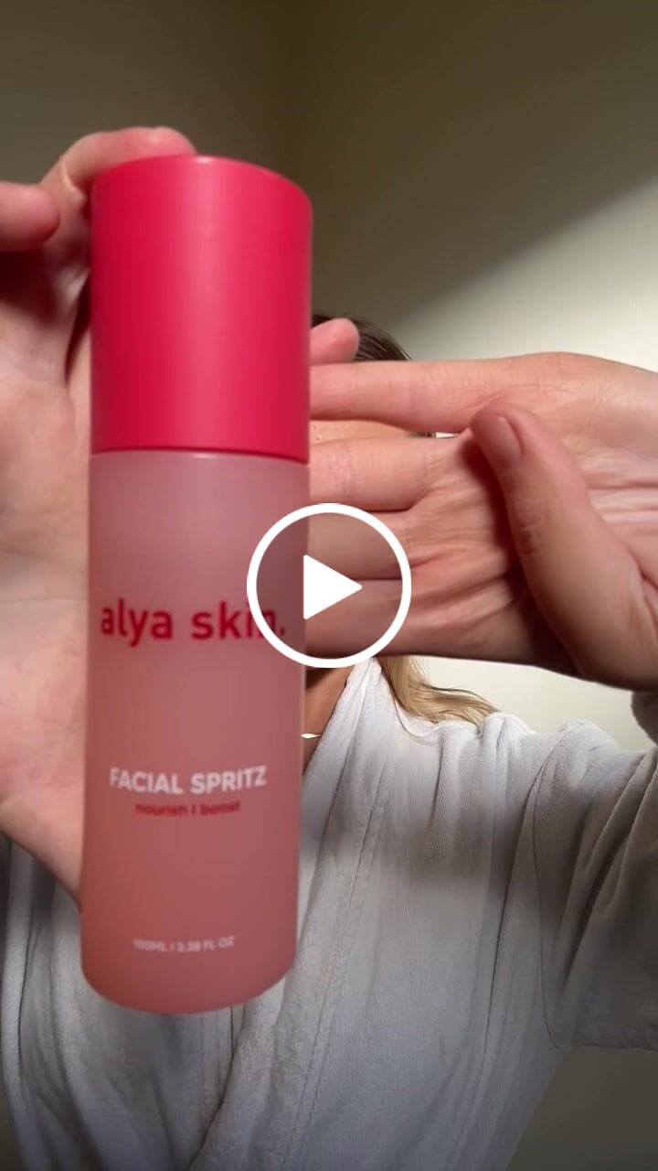 Customer video review of Facial Spritz