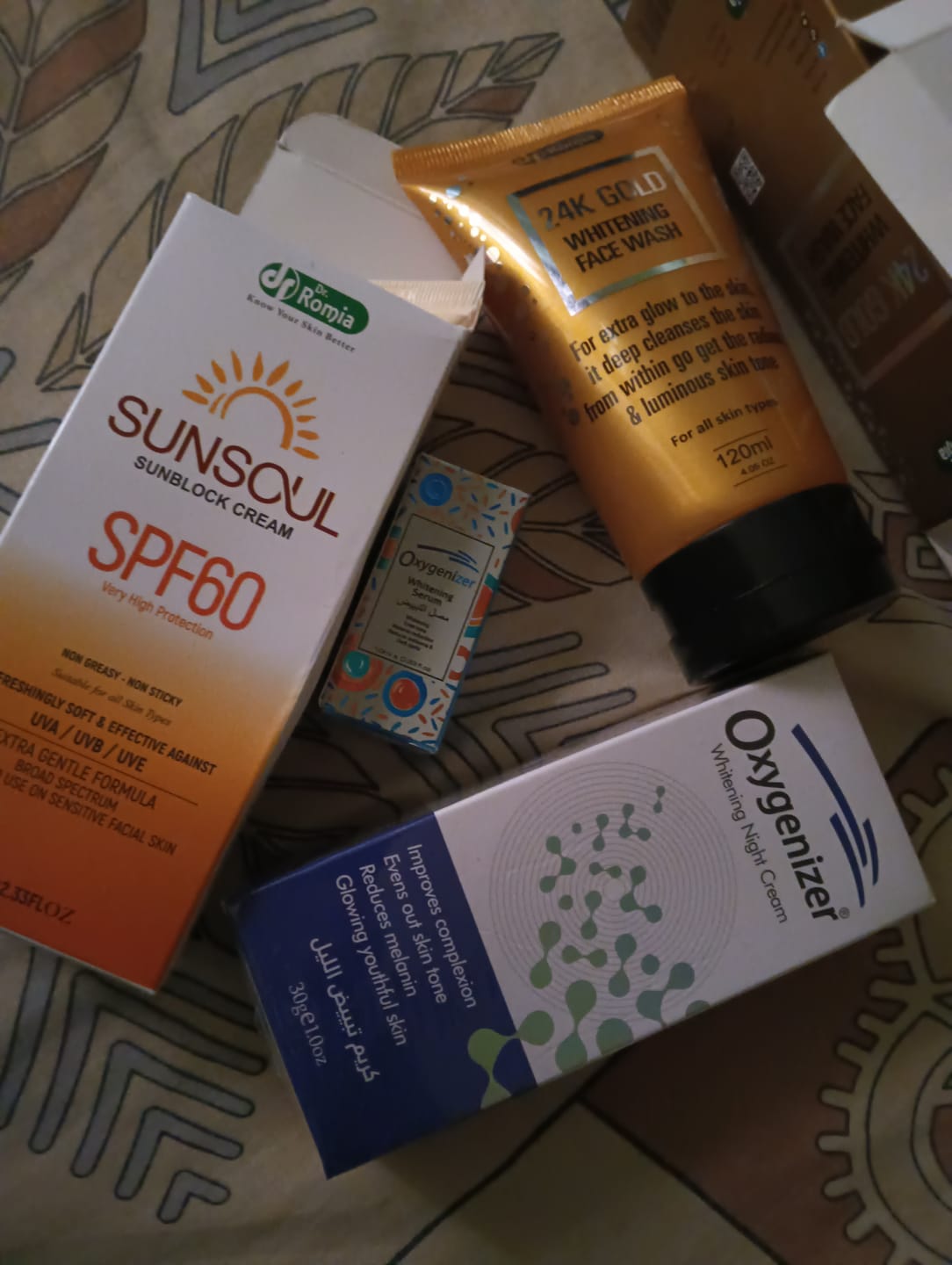 Customer photo review of SPECIAL WHITENING BUNDLE