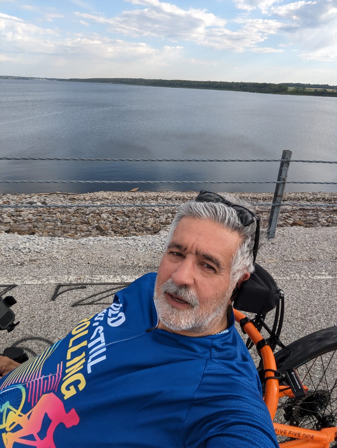 Customer photo review of Catrike Neckrest Conversion Kit